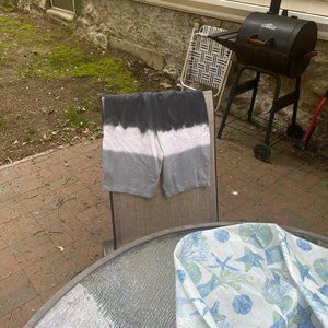 Black, white & gray shorts